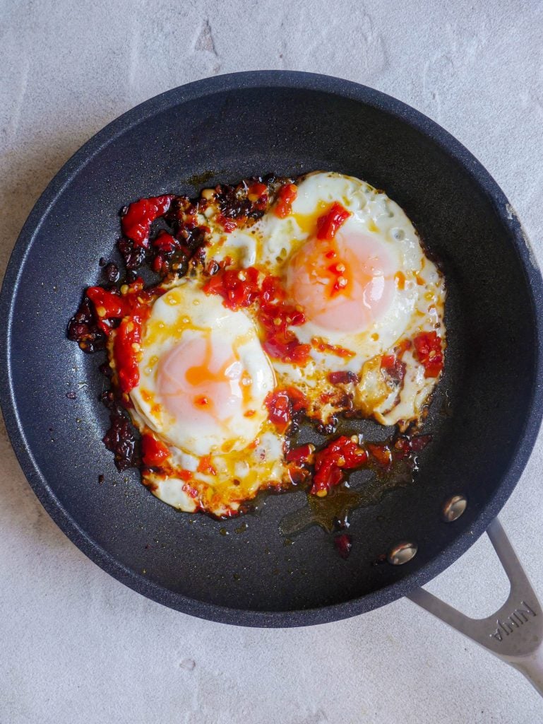 Crispy Fried Eggs Recipe