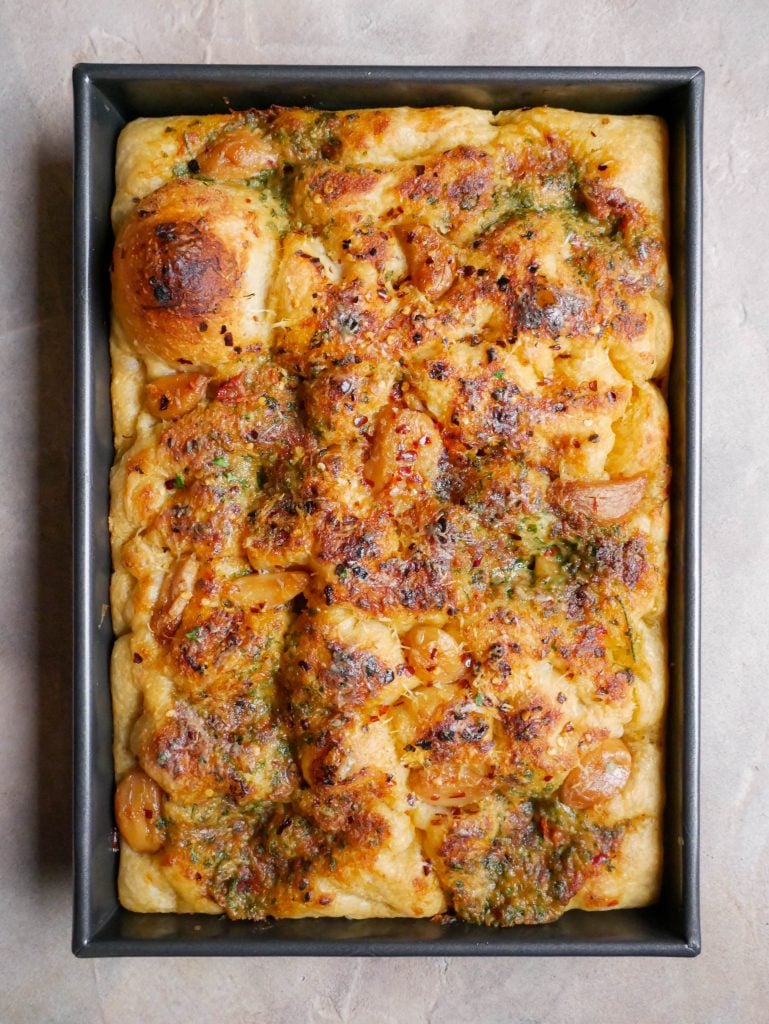 Buttery Focaccia For A Crowd