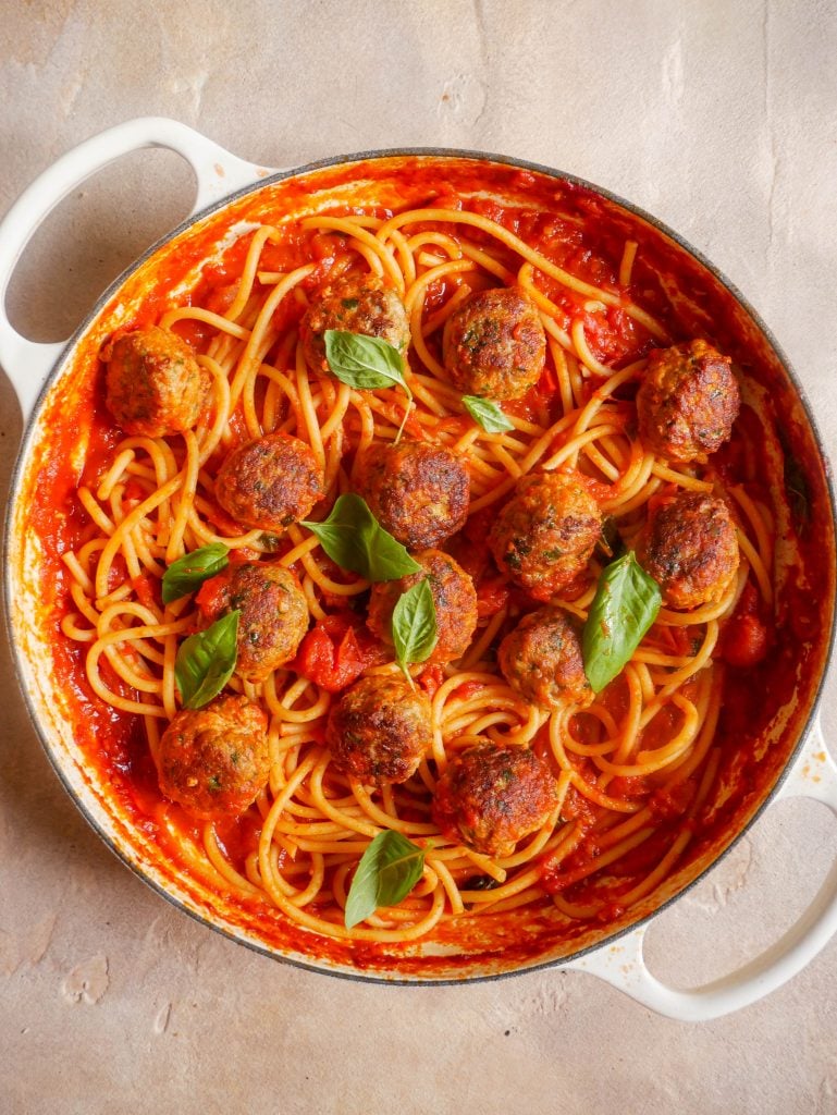 Spaghetti & Meatballs - Daen's Kitchen