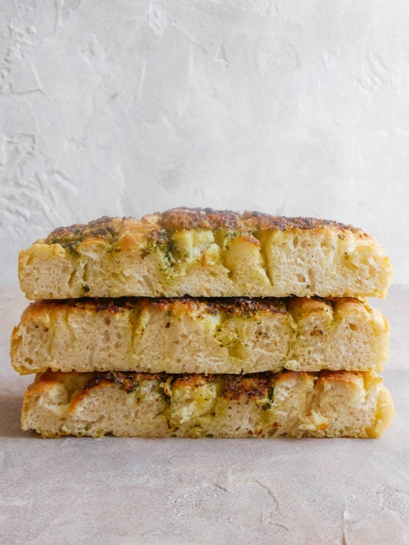 Mortadella, Burrata & Pesto Focaccia Daen's Kitchen