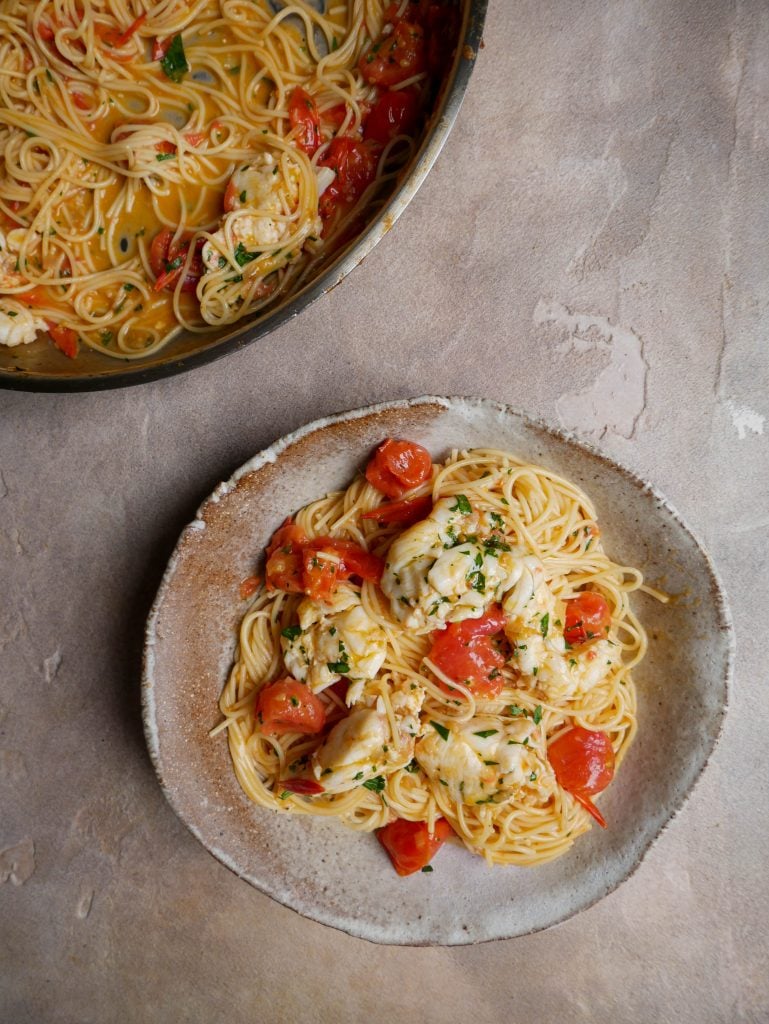 Lobster Tortellini with White Wine Cream Sauce - getting fancy with pasta -  Will Cook For Friends