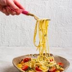 No cook tomato pasta