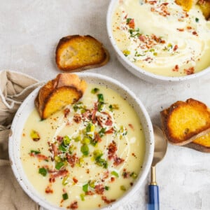 Potato and Leek Soup Recipe - Daen's Kitchen