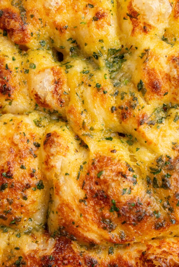 Garlic butter focaccia