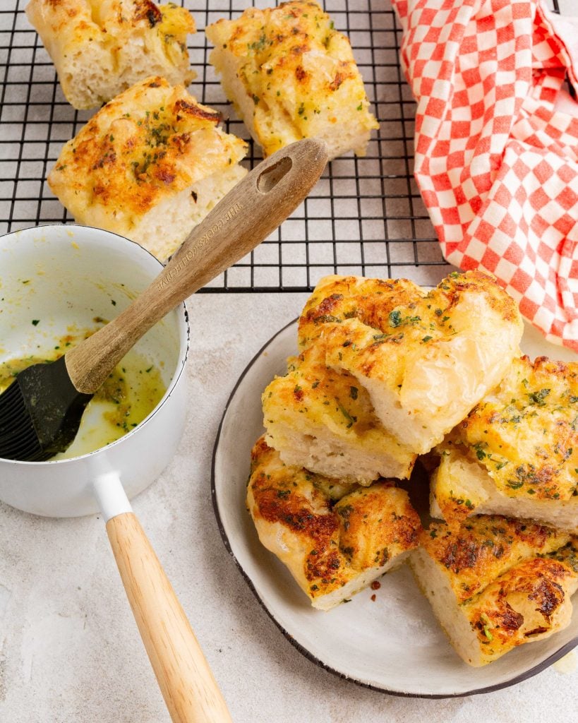 Buttery Focaccia For A Crowd