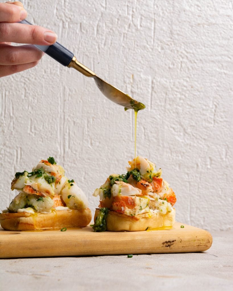 Buttery lobster rolls