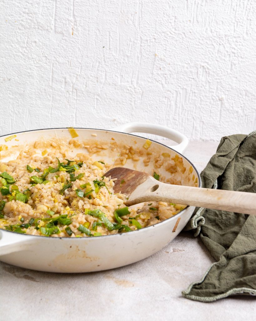 Leek Risotto