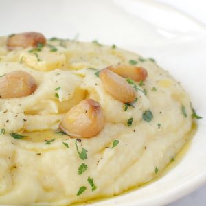 garlic mash potato