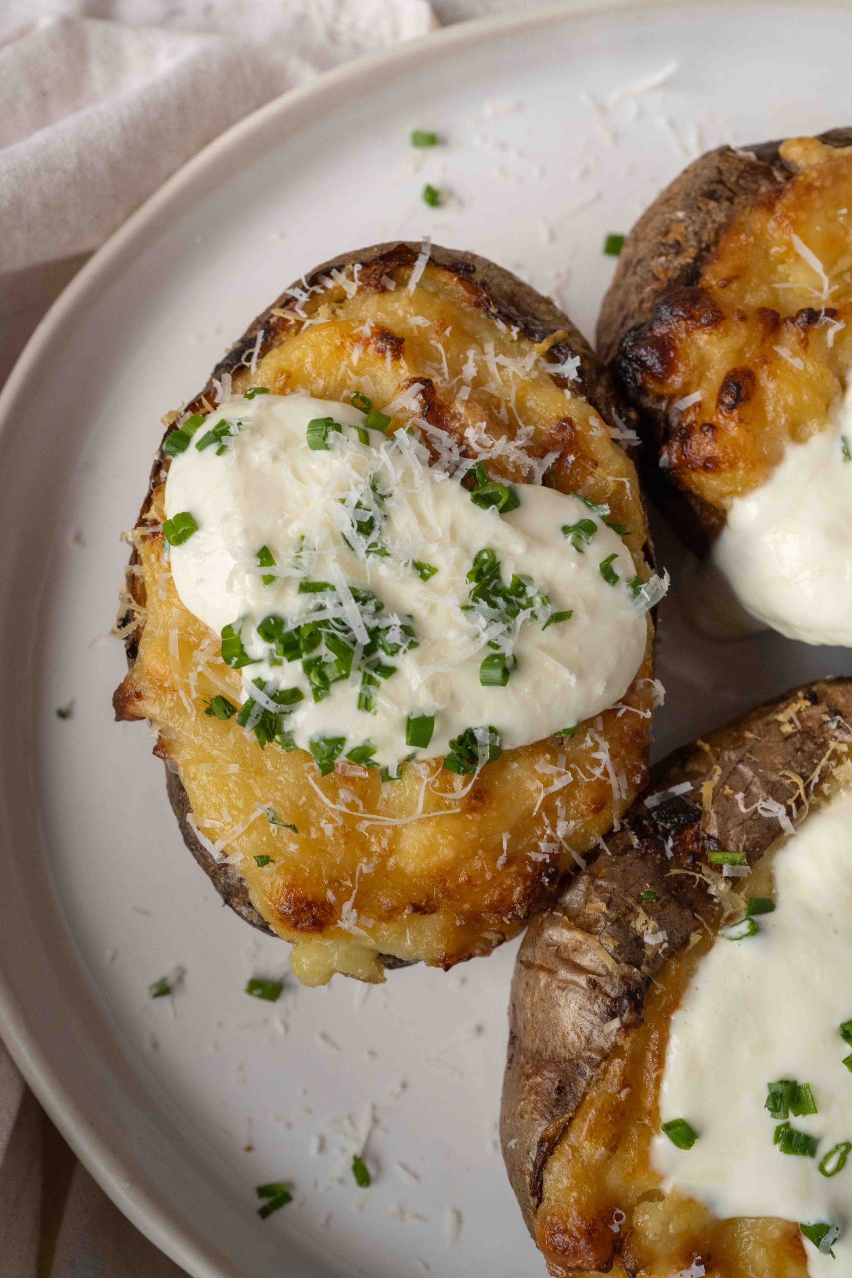 Garlic butter jacket potatoes Daen's Kitchen