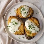 Garlic butter jacket potatoes