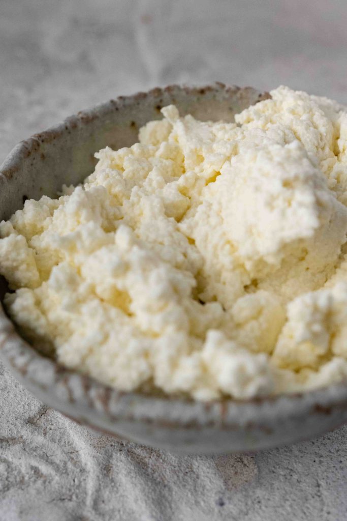 homemade ricotta
