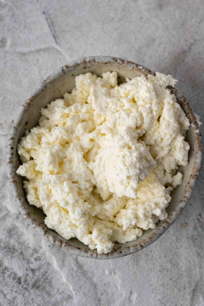 homemade ricotta
