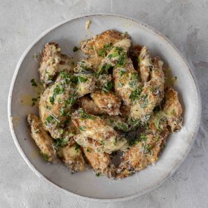 garlic confit chicken wings