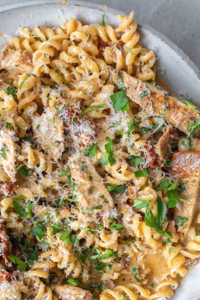 Creamy Rotini Chicken Recipe