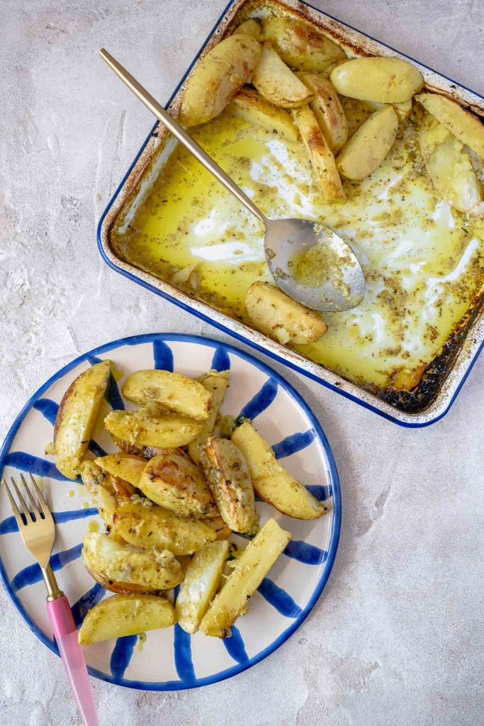 Lemon Greek Potatoes