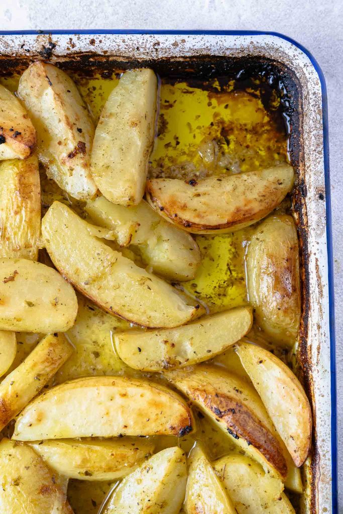 Greek Lemon Potatoes