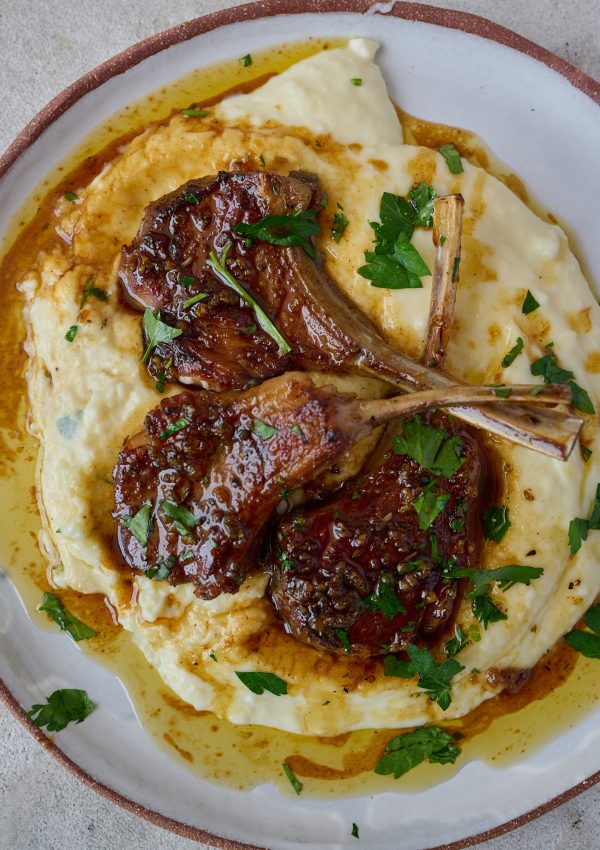 Honey Garlic Butter Lamb Cutlets