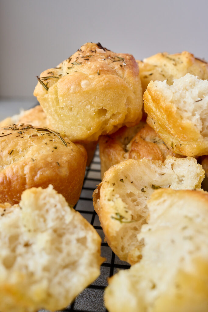 Muffin tin focaccia