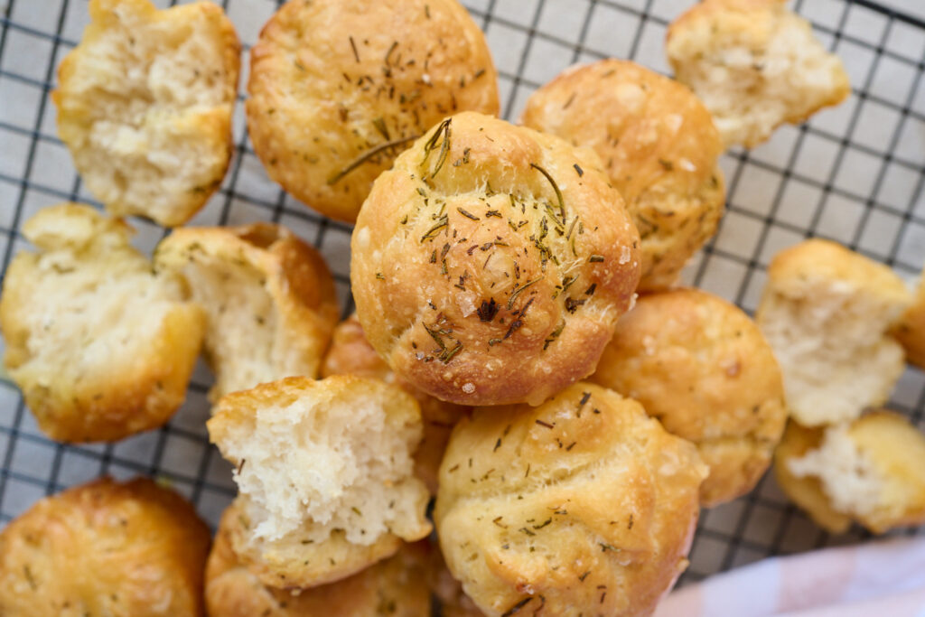 Muffin tin focaccia