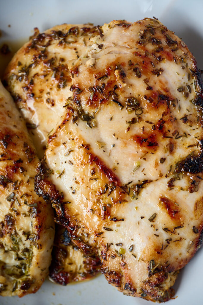 Pan seared chicken breast